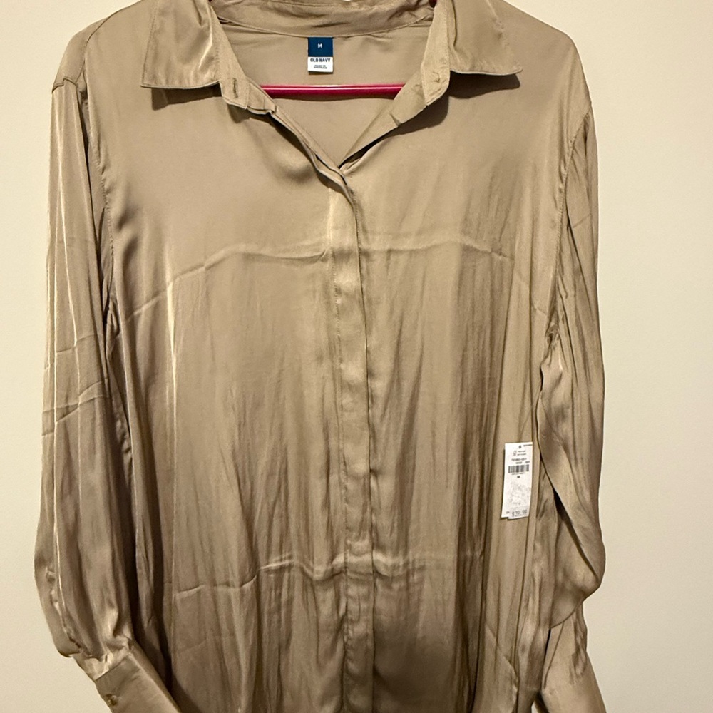 Old Navy Beige Shirt